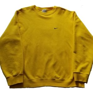 Vintage Yellow Nike Crewneck